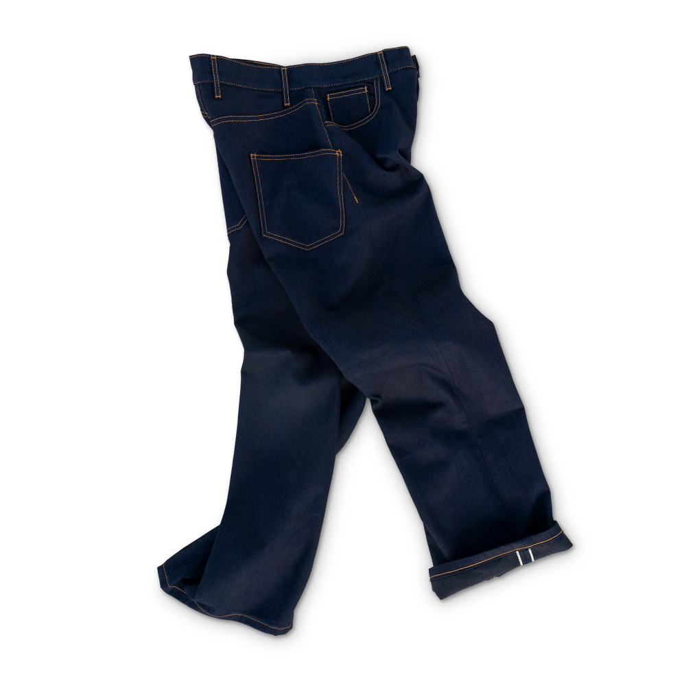 JOVO CUT "ROXY" RAW JAPANESE SELVEDGE DENIM JEANS