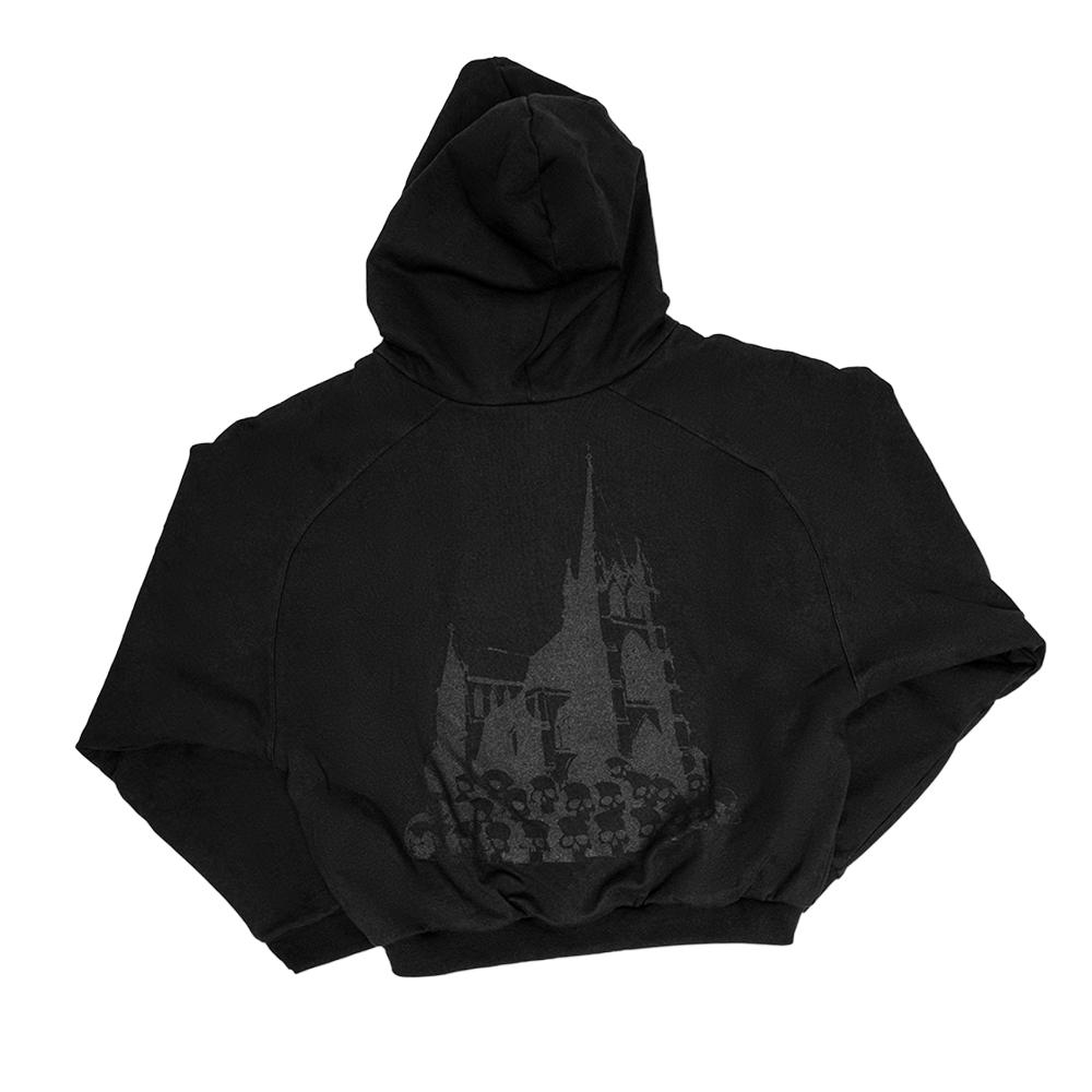 EDY “SKULL CATHEDRAL” ZIP HOODY