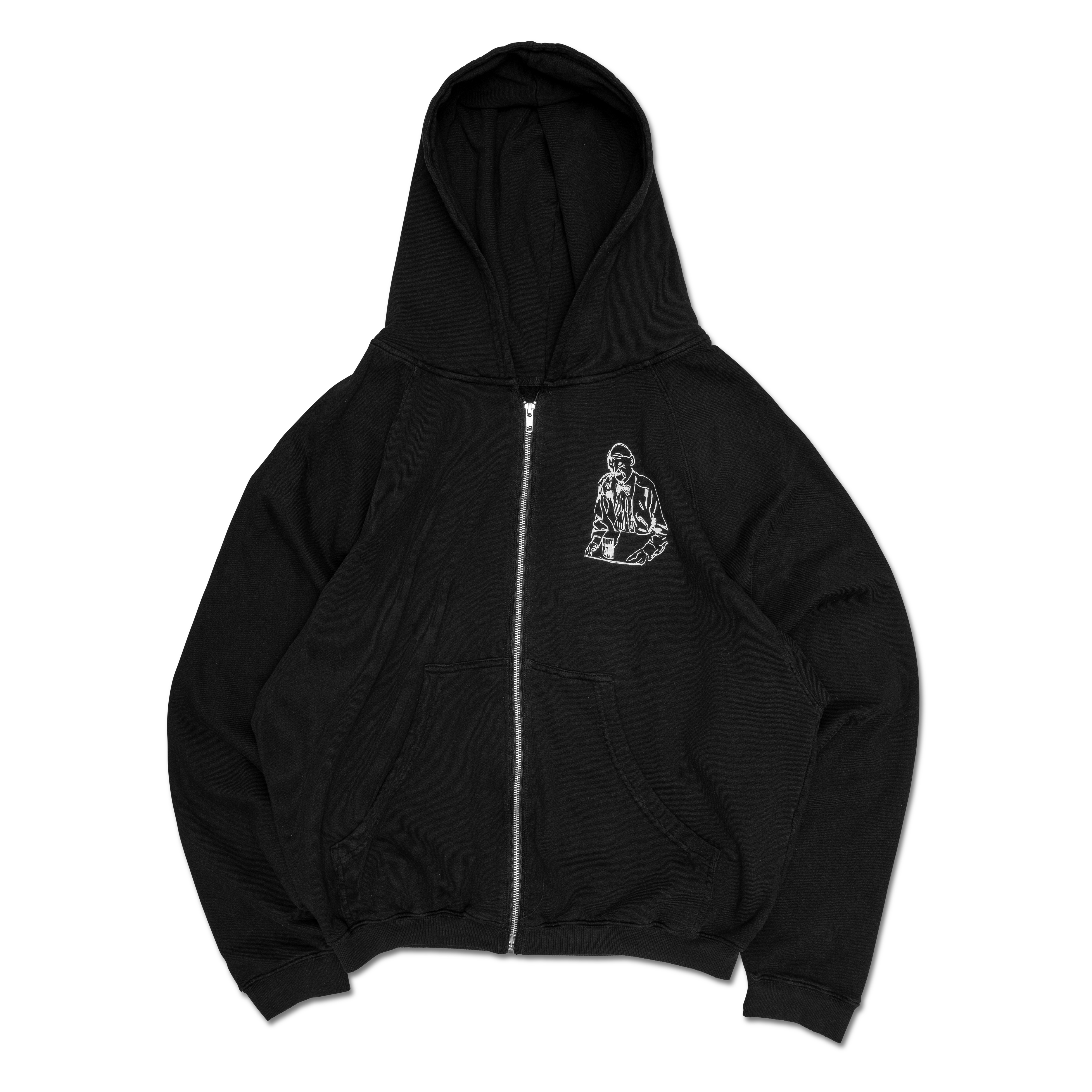 GORDO "REASONS TO DRINK MILK" ZIP HOODY