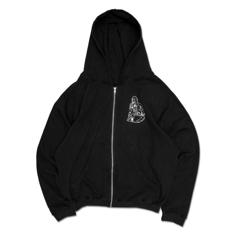 GORDO "REASONS TO DRINK MILK" ZIP HOODY