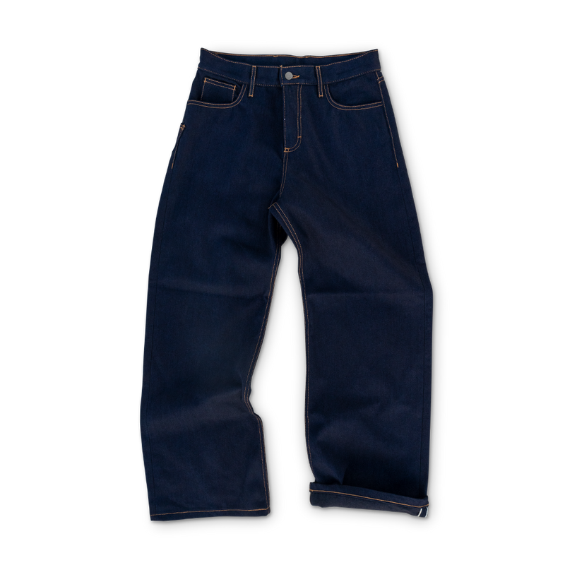 JOVO CUT "ROXY" RAW JAPANESE SELVEDGE DENIM JEANS