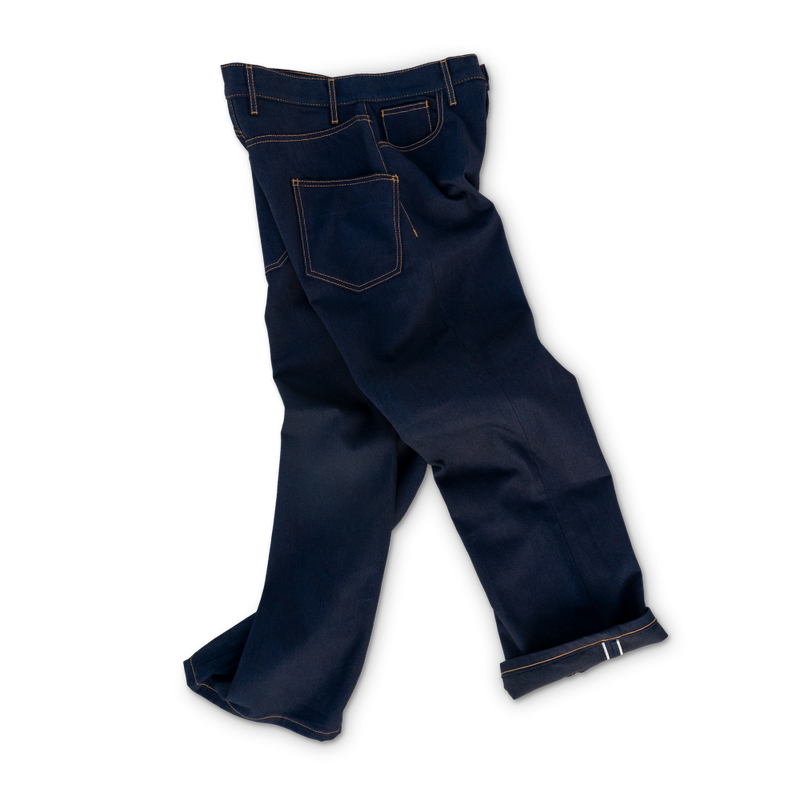 JOVO CUT "ROXY" RAW JAPANESE SELVEDGE DENIM JEANS