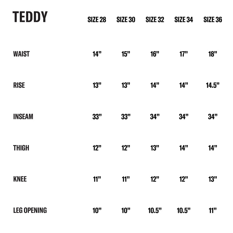 TEDDY WORK TROUSERS